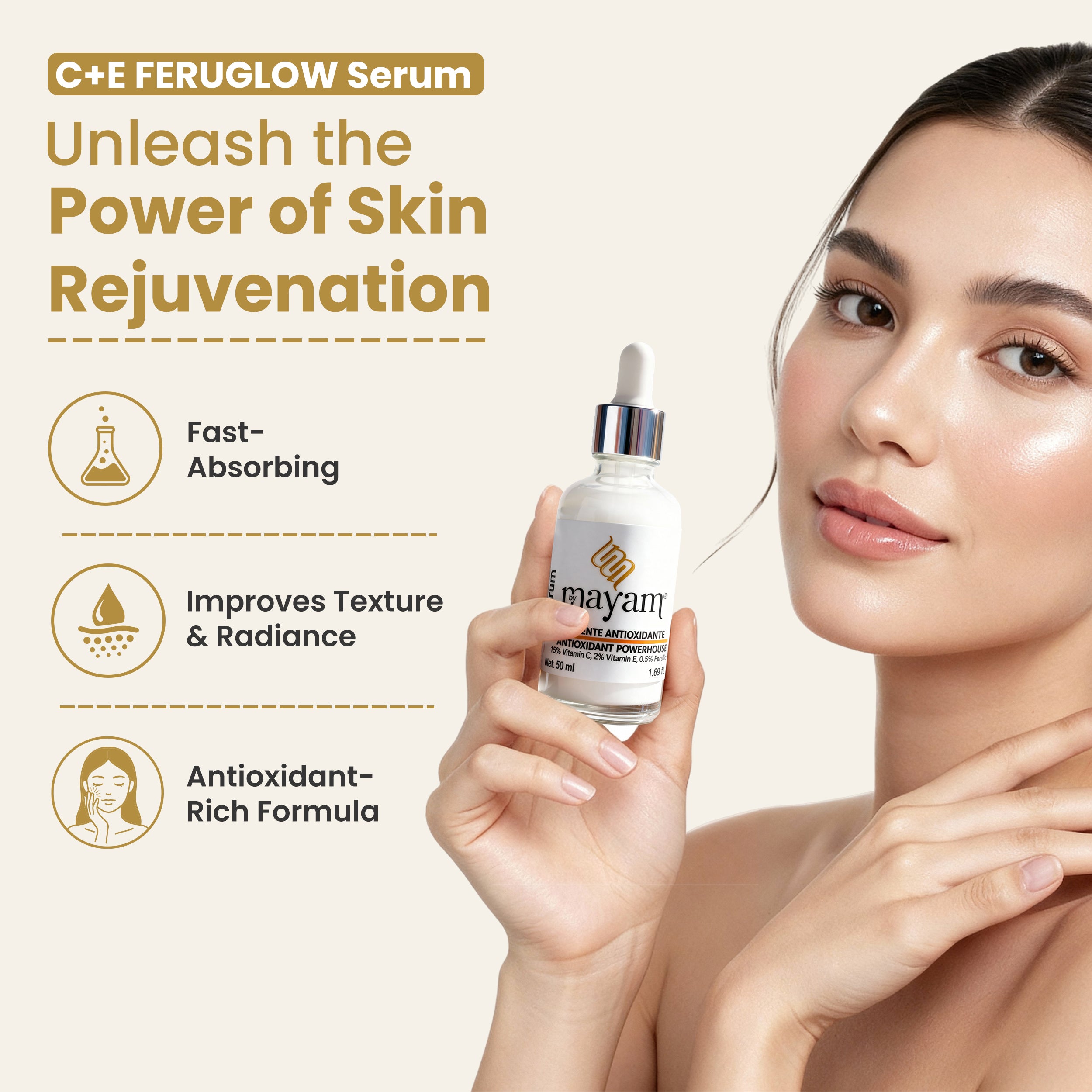 C+E FERUGLOW Serum