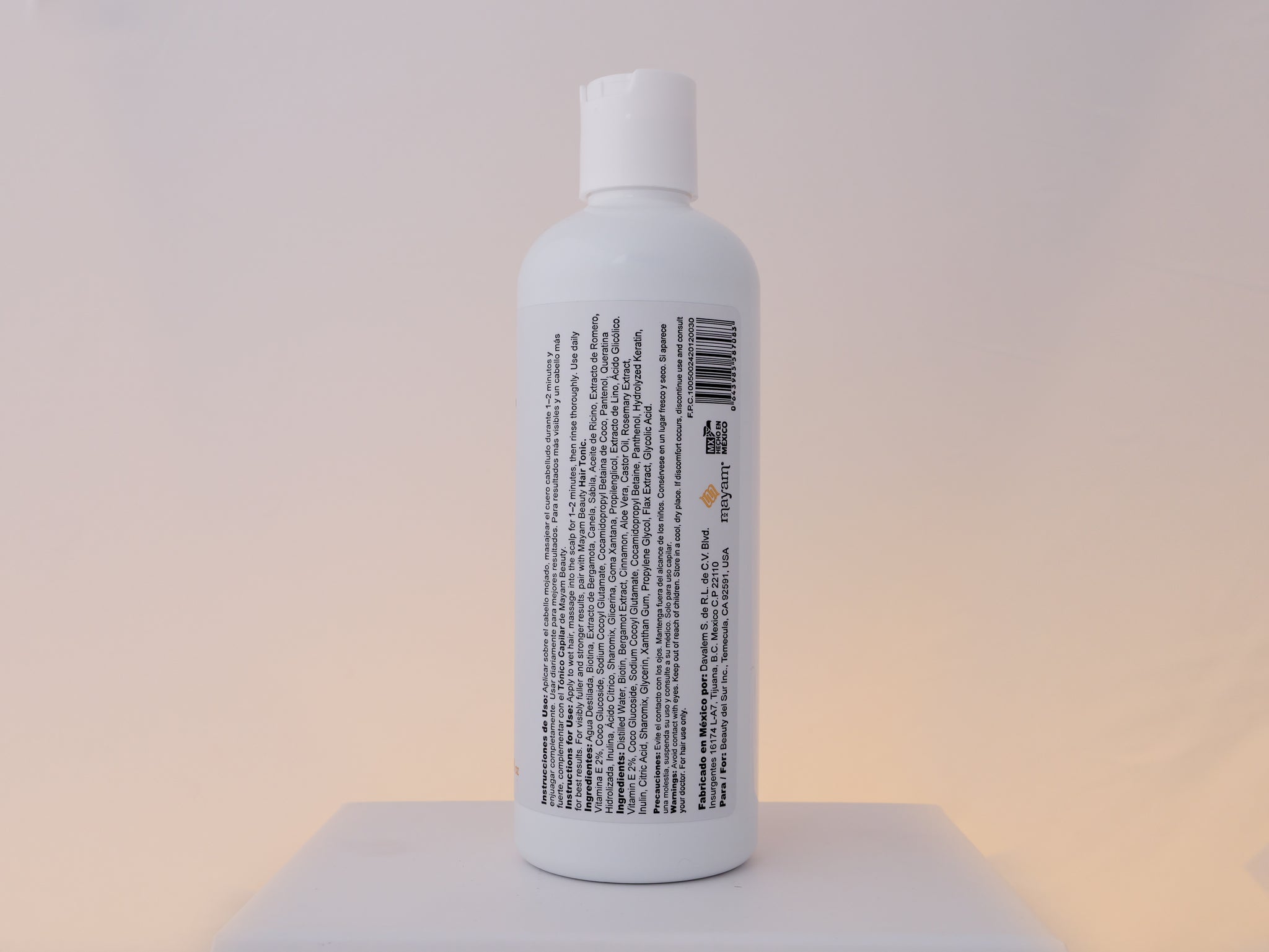 Biotina Canela Romero Shampoo