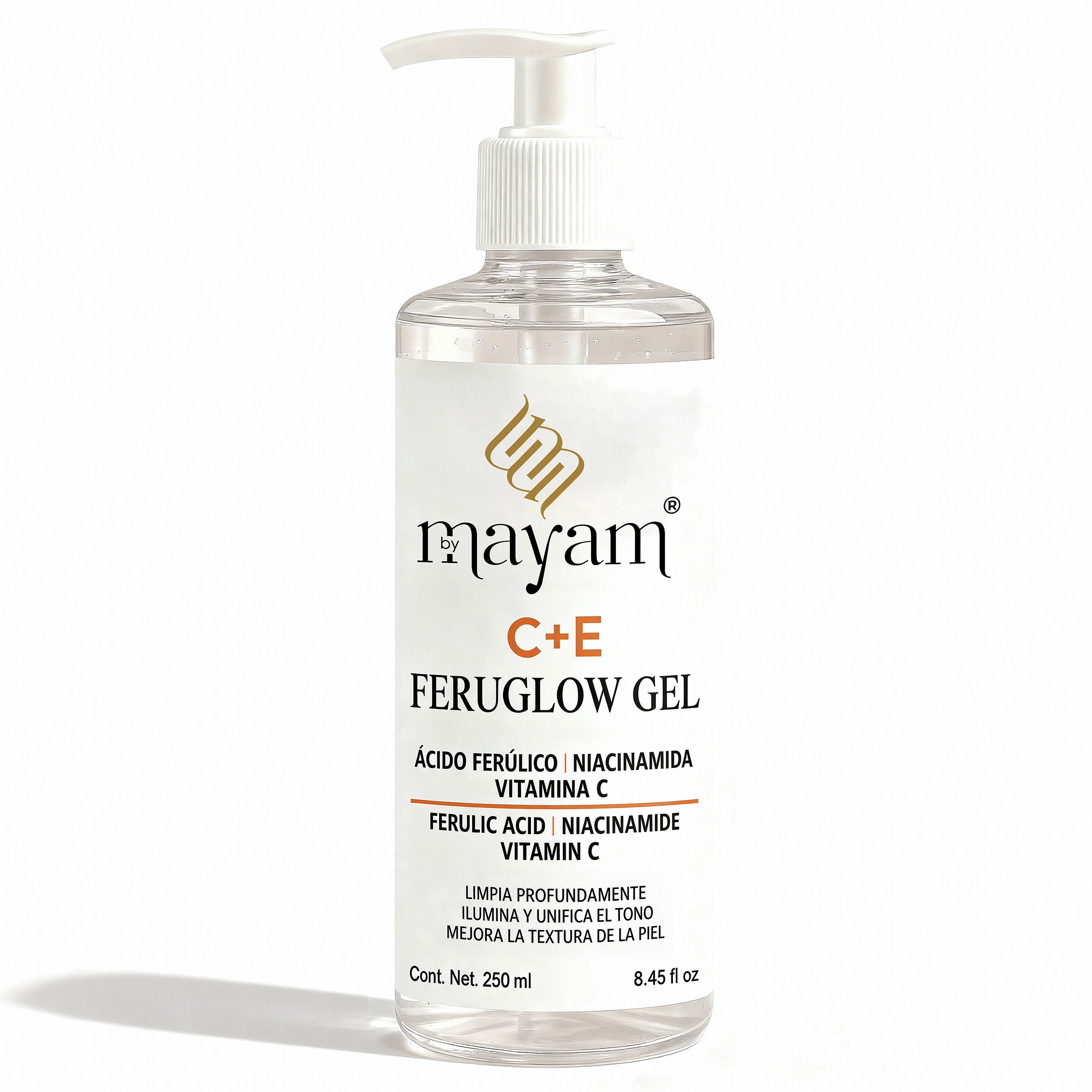 C+E FERUGLOW Gel Facial Cleanser