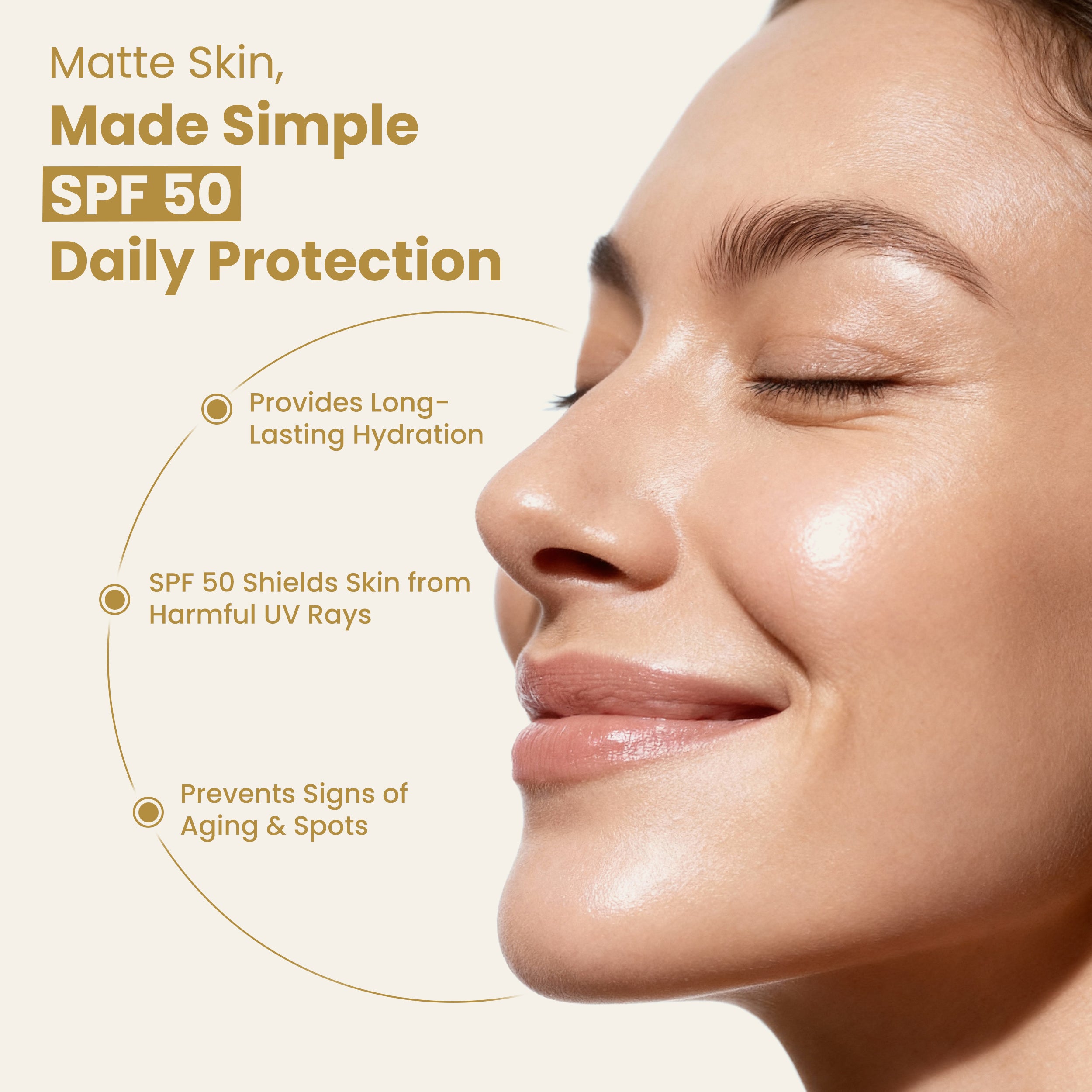 LUXEMATTE Day Cream SPF50