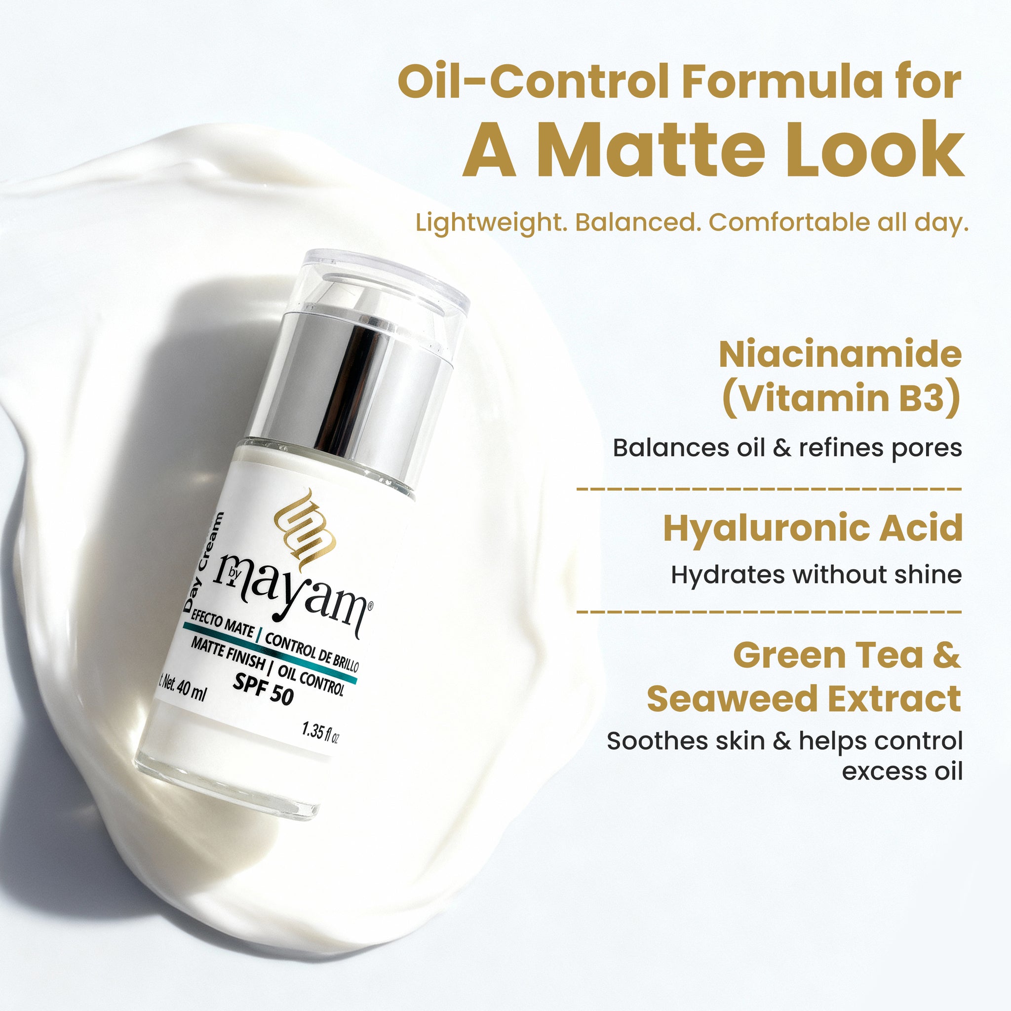 LUXEMATTE Day Cream SPF50