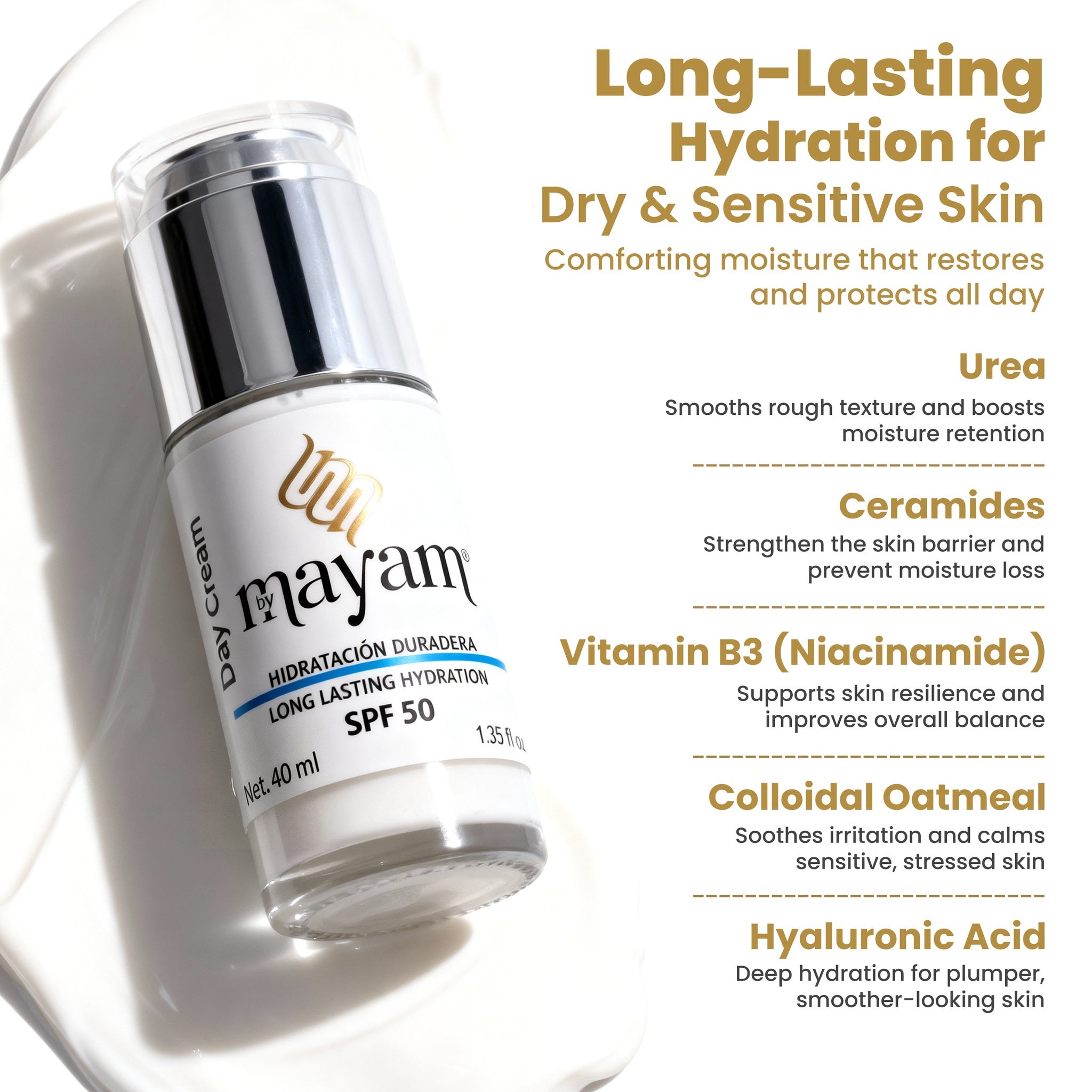 HYDRO+ Day Cream SPF50