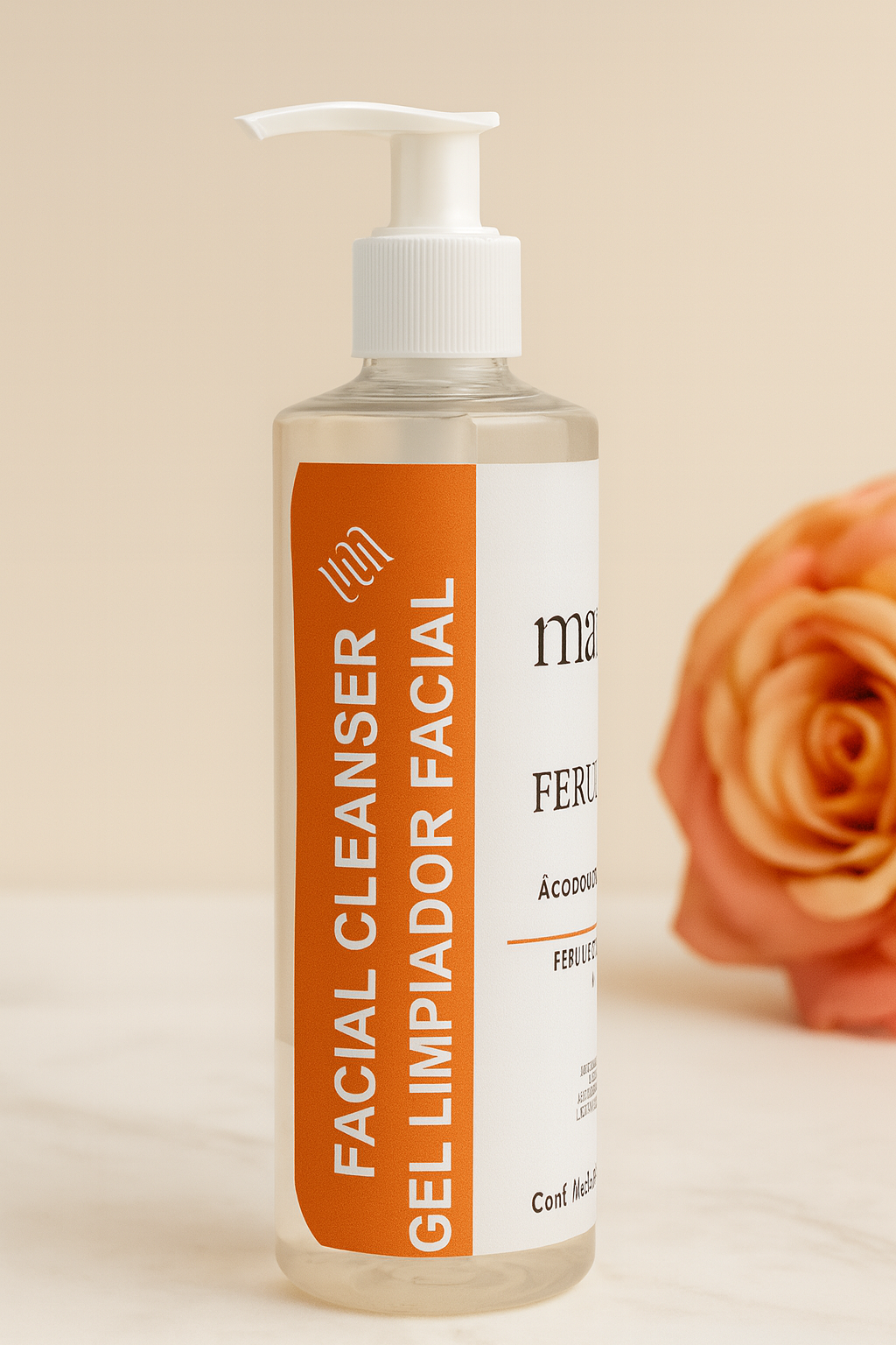 C+E FERUGLOW Gel Facial Cleanser