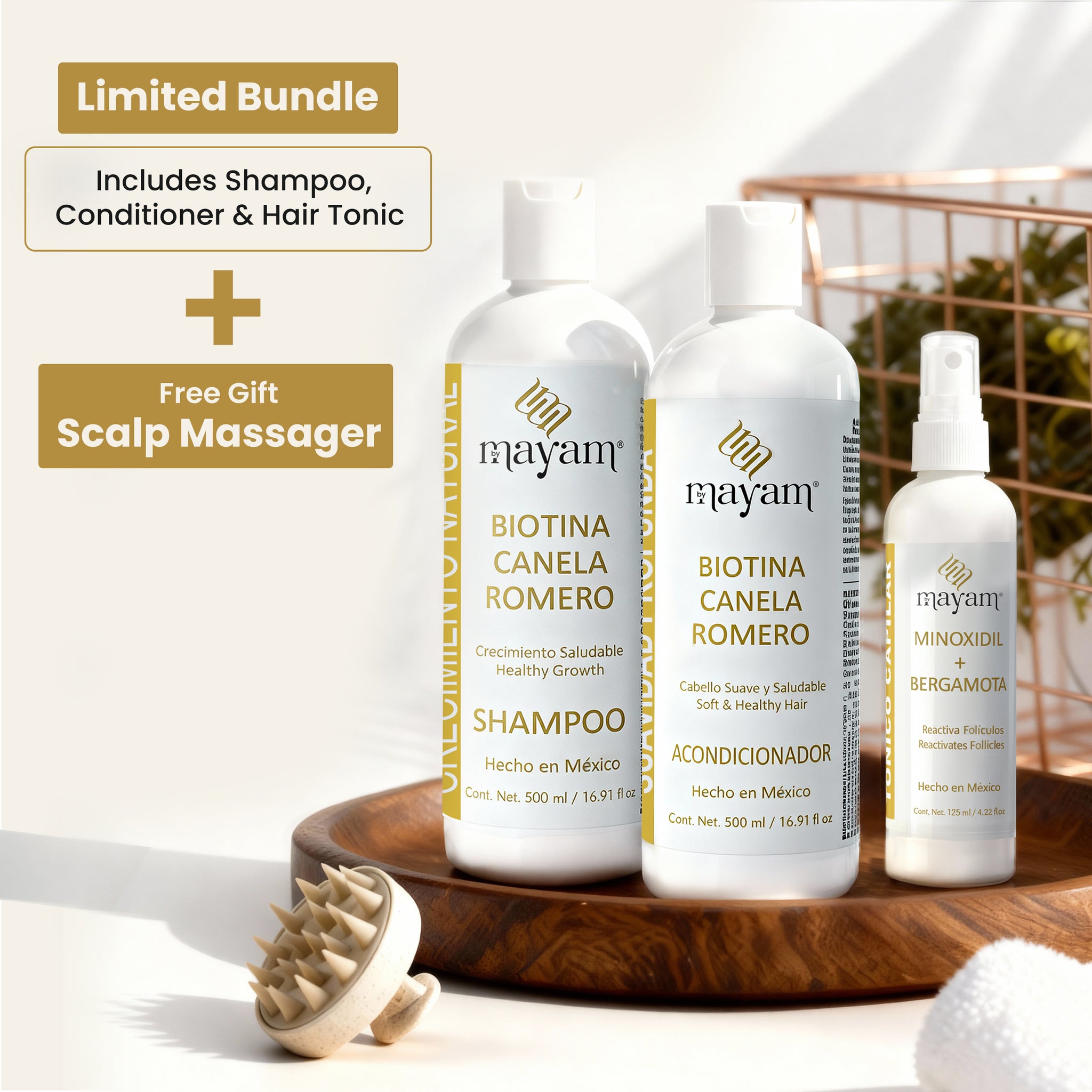 Cabello Fuerte Growth Kit