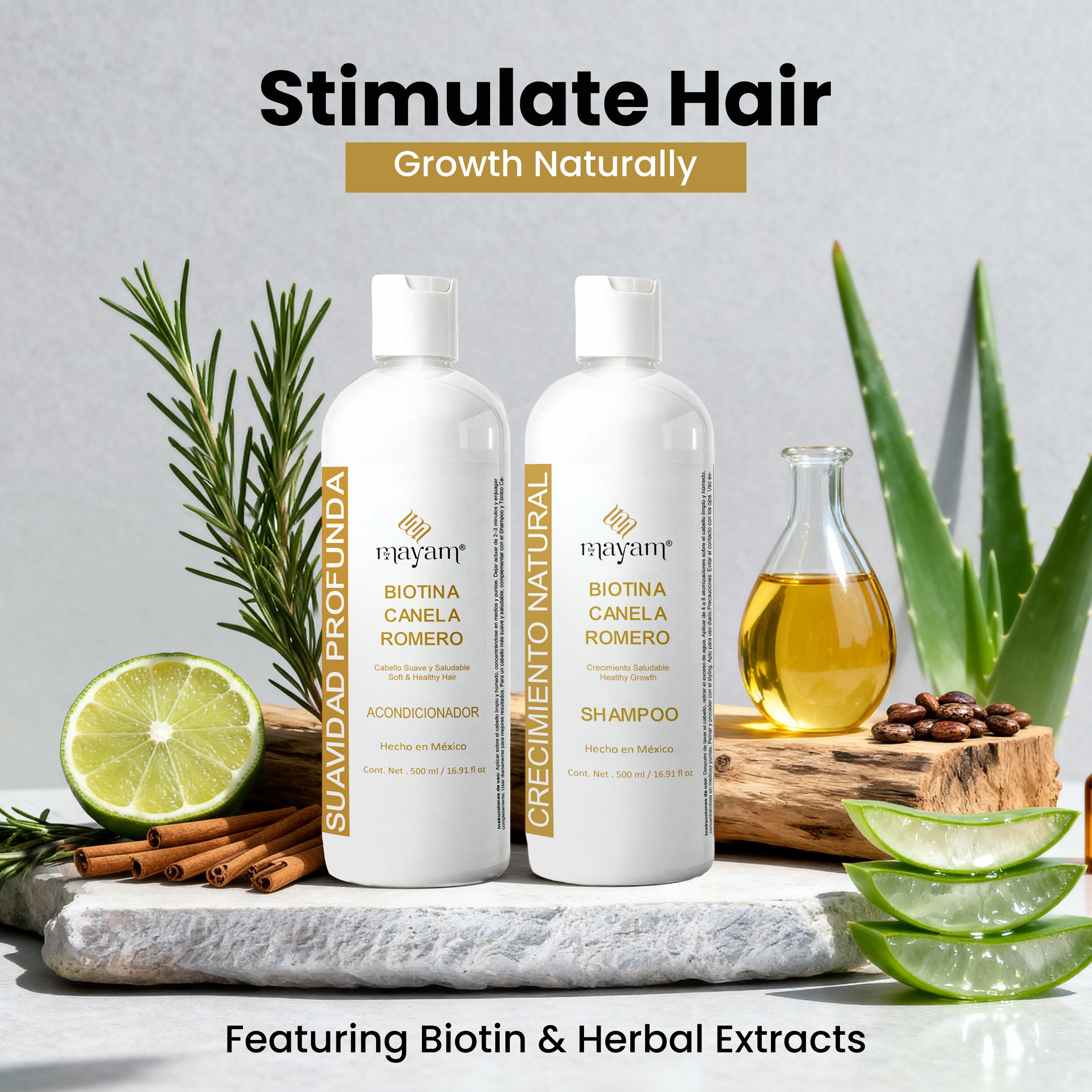 Hair Growth Bundle- Shampoo & Conditioner