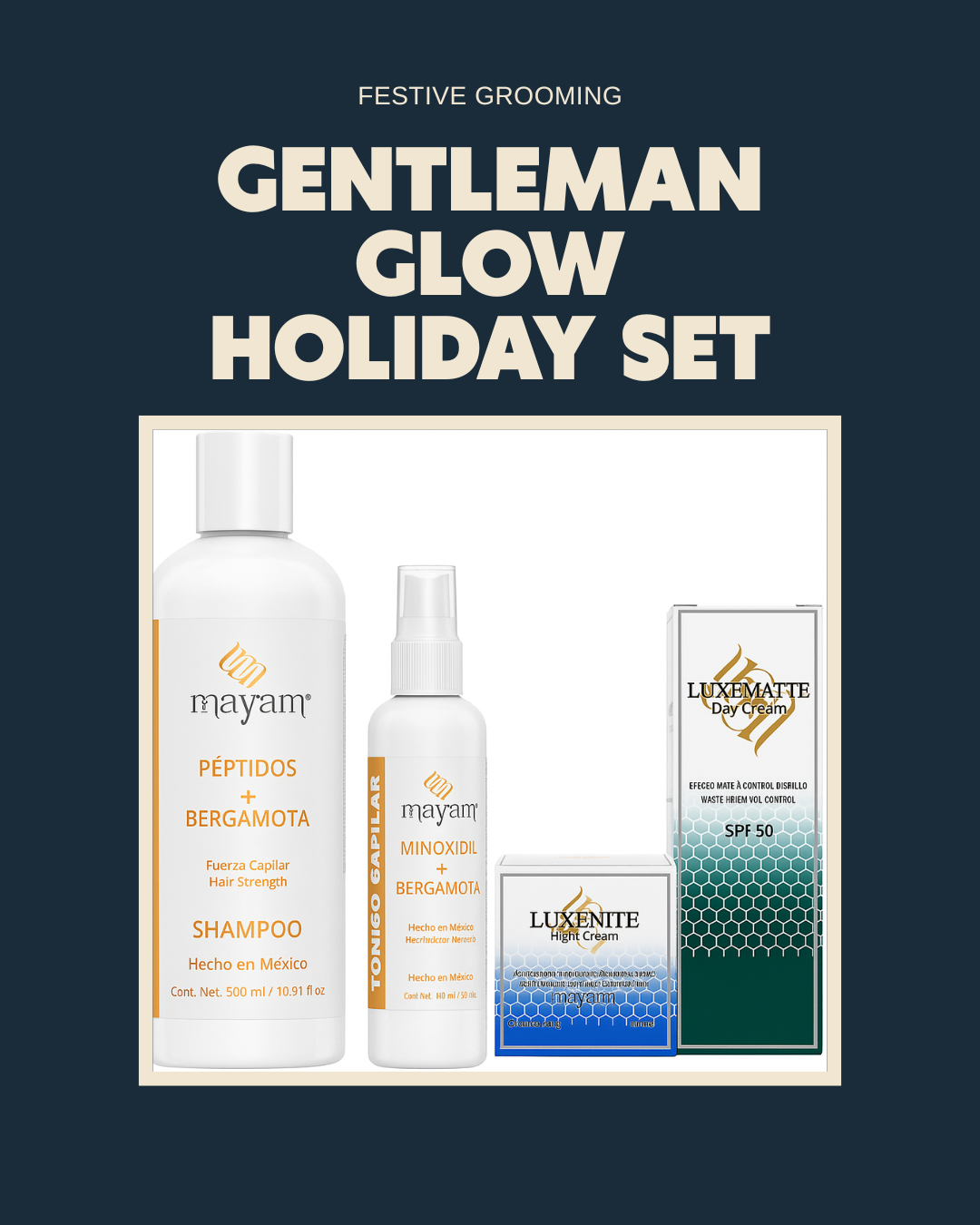 Gentleman Glow Holiday Set